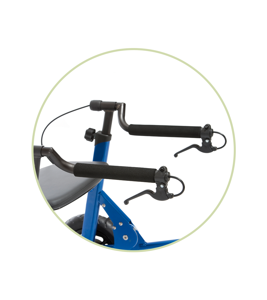 Outdoor posterior walking aid for children with disabilities