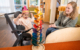 child on smilla therapy chair